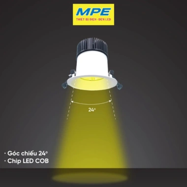 Đèn LED Downlight âm trần chống ẩm dl65 12W-30W, ánh sáng vàng 3.000K, IP65, MPE 4 Đèn LED Downlight âm trần chống ẩm dl65 12W-30W, ánh sáng vàng 3.000K, IP65, MPE 4