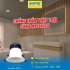 Đèn LED Downlight âm trần chống ẩm dl65 12W-30W, ánh sáng vàng 3.000K, IP65, MPE 6