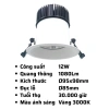 Đèn LED Downlight âm trần chống ẩm dl65 12W-30W, ánh sáng vàng 3.000K, IP65, MPE 9