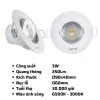 Đèn Led Downlight Âm Trần MPE Điều Chỉnh Góc Chiếu 3-9W 6.500K/3.000K Giá Ưu Đãi 68k 7