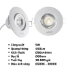 Đèn Led Downlight Âm Trần MPE Điều Chỉnh Góc Chiếu 3-9W 6.500K/3.000K Giá Ưu Đãi 68k 8