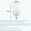 Đèn Led Downlight âm trần nhôm viền Bạc 7W-12W 6.500K đổi 3 màu DLB - 87.828 VND 3