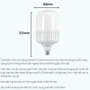 Đèn Led Downlight âm trần nhôm viền Bạc 7W-12W 6.500K đổi 3 màu DLB - 87.828 VND 4