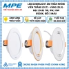 Đèn LED Downlight âm trần nhôm viền trắng vàng bạc 7-12W 6.500K đổi 3 màu - Giá 87.828₫