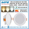 Đèn Led Downlight âm trần nhựa DLE MPE 6-18W, đổi 3 màu 3.000-6.500K - Giá ưu đãi 61.857₫