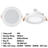 Đèn Led Downlight âm trần nhựa DLE MPE 6-18W, đổi 3 màu 3.000-6.500K - Giá ưu đãi 61.857₫ 9
