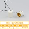 Đèn LED E27/E14 Gốm Nhựa STAT – Đèn lồng, đèn chùm, giá đỡ, vít, cáp, vòng chống thấm nước 6