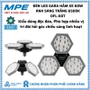 Đèn LED Gara hầm xe 60W DFL-60T – Ánh sáng trắng 6.500K, kiểu dáng độc đáo, chiếu đa góc MPE