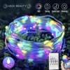 Đèn LED Giọt Lệ 20m 16 Triệu Màu Nháy Theo Nhạc, Điều Khiển Từ Xa, Chống Nước - Trang Trí Tết Lễ Hội 85k