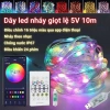 Đèn LED Giọt Lệ 20m 16 Triệu Màu Nháy Theo Nhạc, Điều Khiển Từ Xa, Chống Nước - Trang Trí Tết Lễ Hội 85k 4