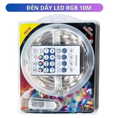 Đèn LED Giọt Lệ 20m 16 Triệu Màu Nháy Theo Nhạc, Điều Khiển Từ Xa, Chống Nước - Trang Trí Tết Lễ Hội 85k 6