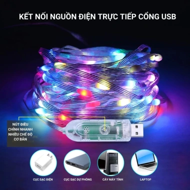 Đèn LED Giọt Lệ 20M Bọc Silicon IP67 - Chống Nước, Nháy Theo Nhạc, Trang Trí Đào Mai, Cổng Trào, Tết - Noel, Giá 86.000₫