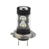 Đèn LED H7 160W công suất cao, đèn pha sương mù DRL 6.000K ánh sáng trắng giảm 21% 5