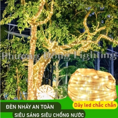 Đèn LED hạt gạo quấn cây 10-90m - Độ sáng cao, linh hoạt, giá chỉ 50.000 VND