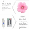 Đèn LED hoa anh đào dán tường NT48 48 bông nhấp nháy, ánh sáng lung linh, decor nhà cửa 169k 4