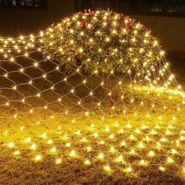 Đèn LED lưới mắt cáo chống nước nhiều màu – Trang trí lễ hội, nhà hàng, chỉ 99.000₫