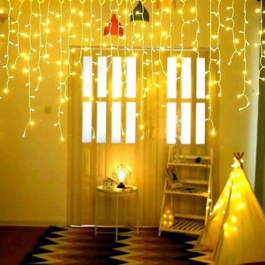 Đèn LED mành rũ 6m 24 sợi - Giá siêu rẻ 59.000 VND, giảm tới 30% 3