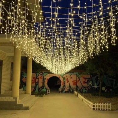 Đèn LED Mành Thả Rủ 6-16m - Trang Trí Noel, Lễ Tết, Sự Kiện - Giá Sỉ 69k