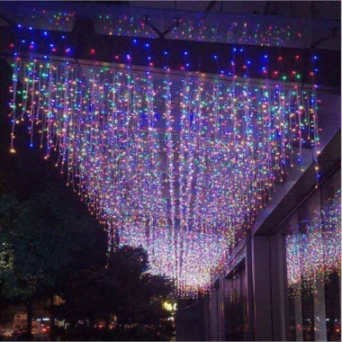 Đèn LED Mành Thả Rủ 6-16m - Trang Trí Noel, Lễ Tết, Sự Kiện - Giá Sỉ 69k