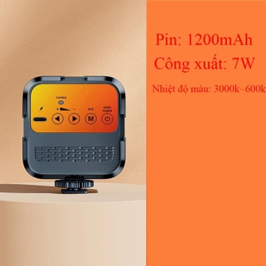 Đèn LED mini điều chỉnh độ sáng cho DSLR: Siêu sáng, giá chỉ 140.800₫