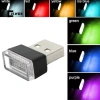 Đèn LED Mini USB Nội Thất Ô Tô - Đèn Khí Quyển Đầy Màu Sắc, Tự Động Chiếu Sáng, Giá 38.170₫