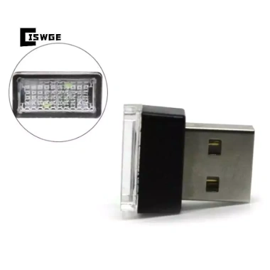 Đèn LED Mini USB Nội Thất Ô Tô - Đèn Khí Quyển Đầy Màu Sắc, Tự Động Chiếu Sáng, Giá 38.170₫ 2