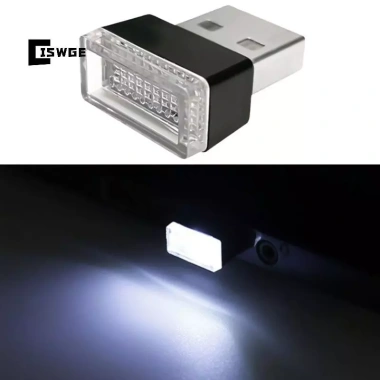 Đèn LED Mini USB Nội Thất Ô Tô - Đèn Khí Quyển Đầy Màu Sắc, Tự Động Chiếu Sáng, Giá 38.170₫ 6
