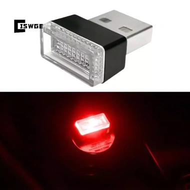 Đèn LED Mini USB Nội Thất Ô Tô - Đèn Khí Quyển Đầy Màu Sắc, Tự Động Chiếu Sáng, Giá 38.170₫ 8