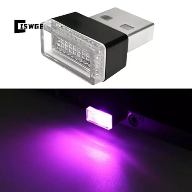 Đèn LED Mini USB Nội Thất Ô Tô - Đèn Khí Quyển Đầy Màu Sắc, Tự Động Chiếu Sáng, Giá 38.170₫ 9
