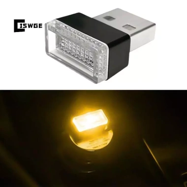 Đèn LED Mini USB Nội Thất Ô Tô - Đèn Khí Quyển Đầy Màu Sắc, Tự Động Chiếu Sáng, Giá 38.170₫ 10