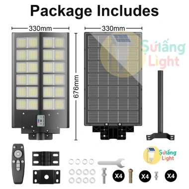 Đèn LED năng lượng mặt trời 10.000-20.000W IP67 sân vườn – Chỉ 800.000₫ 4 Đèn LED năng lượng mặt trời 10.000-20.000W IP67 sân vườn – Chỉ 800.000₫ 4