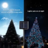 Đèn LED năng lượng mặt trời 12m 100LED, 8 chế độ, chịu nước - Fairy Lights cho vườn, Giáng sinh, Năm mới, quà tặng 5