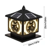 Đèn LED năng lượng mặt trời ngoài trời ABS chống nước, sạc nhanh, chiếu sáng sân vườn Giá giảm 20% 2
