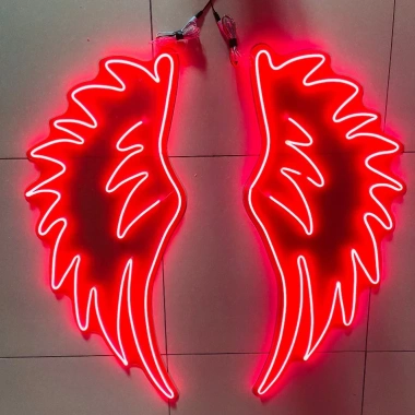 Đèn LED Neon Cánh Thiên Thần 80x30 cm - Nhiều màu, Trang trí quán ăn, bar, tiệc sinh nhật - Giá ưu đãi 1.5 triệu 8 Đèn LED Neon Cánh Thiên Thần 80x30 cm - Nhiều màu, Trang trí quán ăn, bar, tiệc sinh nhật - Giá ưu đãi 1.5 triệu 8