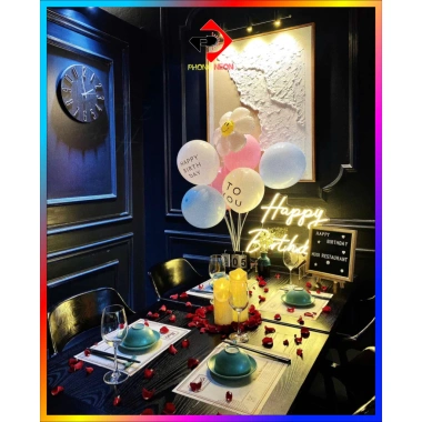 Đèn Led Neon Chữ Happy Birthday Để Bàn - Trang Trí Sinh Nhật Giá Rẻ 599k
