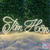 Đèn LED Neon Chữ Tân Hôn 25x75 cm Màu Vàng Nhạt - Trang Trí Đám Cưới Giá 400k 7