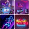 Đèn LED Neon chữ tùy chỉnh - Trang trí phòng ngủ, quán nhậu, quà tặng cực chất, kèm băng dính - 15.000₫ 8