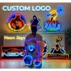 Đèn LED Neon chữ tùy thiết kế nền đen - Trang trí phòng ngủ, giảm giá 20.000₫ 2
