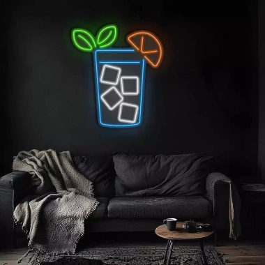 Đèn LED Neon Cốc Nước Treo Tường - Nhiều mẫu, kèm nguồn & miếng dán - Giá ưu đãi 299k