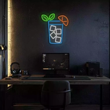 Đèn LED Neon Cốc Nước Treo Tường - Nhiều mẫu, kèm nguồn & miếng dán - Giá ưu đãi 299k