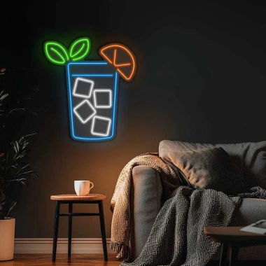 Đèn LED Neon Cốc Nước Treo Tường - Nhiều mẫu, kèm nguồn & miếng dán - Giá ưu đãi 299k