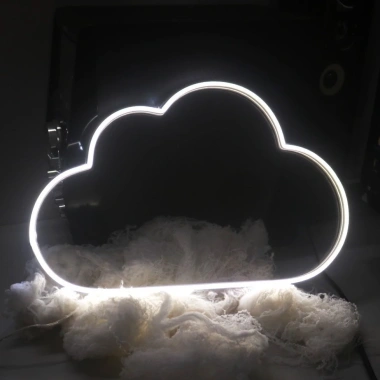 Đèn LED Neon Đám Mây Treo Tường Phòng Ngủ Ledlin - Ánh Sáng Mềm Mại, Tiết Kiệm