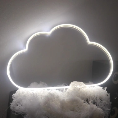 Đèn LED Neon Đám Mây Treo Tường Phòng Ngủ Ledlin - Ánh Sáng Mềm Mại, Tiết Kiệm 5 Đèn LED Neon Đám Mây Treo Tường Phòng Ngủ Ledlin - Ánh Sáng Mềm Mại, Tiết Kiệm 5