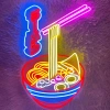 Đèn LED Neon Dán Tường - Trang trí quán, phòng ngủ, livestream, giá 15.000đ 6