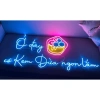 Đèn LED Neon Dán Tường - Trang trí quán, phòng ngủ, livestream, giá 15.000đ 8