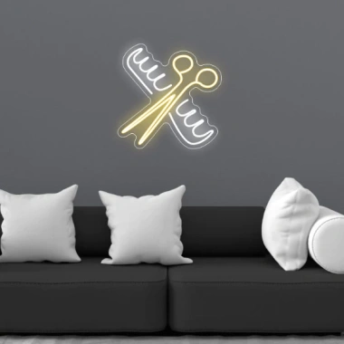 Đèn LED Neon Hair Salon Trang Trí Cửa Hàng, Ánh Sáng Rực Rỡ, Giá Ưu Đãi 145.000₫ 6