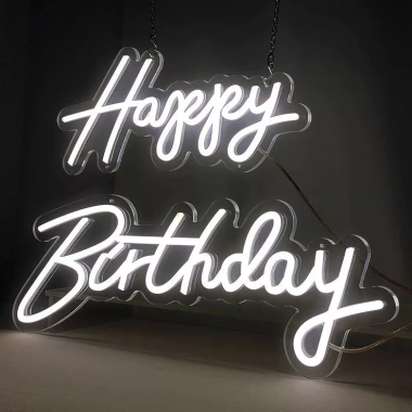 Đèn LED Neon Happy Birthday – Trang trí tiệc sinh nhật sang trọng, backdrop, giá 680.000₫