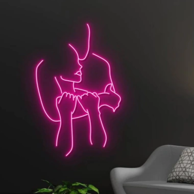 Đèn LED Neon Hình Cô Gái Treo Tường - Nhiều mẫu, Kèm nguồn & miếng dán, Giá chỉ 110k 2 Đèn LED Neon Hình Cô Gái Treo Tường - Nhiều mẫu, Kèm nguồn & miếng dán, Giá chỉ 110k 2