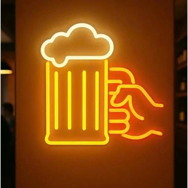 Đèn LED Neon Hình Cốc Bia - Trang Trí Quán Bar, Quán Ăn, Phòng Ngủ, Giá 165k 5 Đèn LED Neon Hình Cốc Bia - Trang Trí Quán Bar, Quán Ăn, Phòng Ngủ, Giá 165k 5