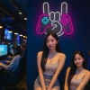 Đèn LED Neon Hình Game Pad treo tường Nhiều mẫu kèm nguồn và miếng dán chỉ 369k